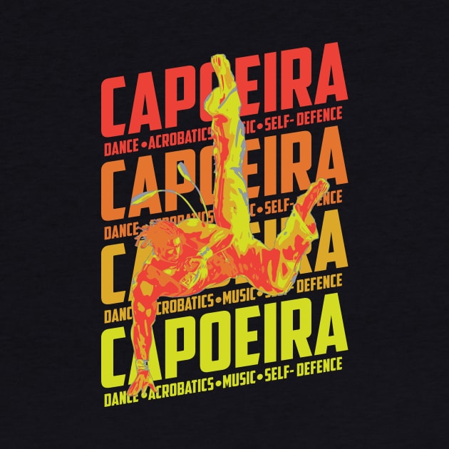 Brazilian Capoeira Dance Self-Defence Sports by shirtontour